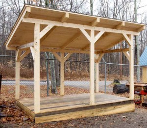 wood shed plans