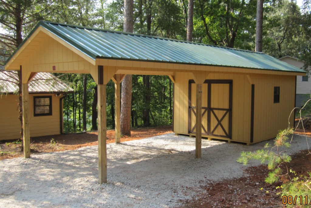 Carport Shed Plans Storage Shed Plans