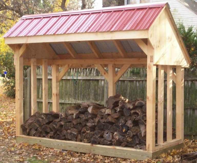 Build A Firewood Shed Storage Shed Plans 0065