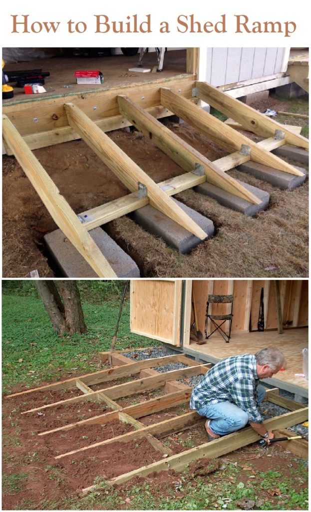 How to Build a Shed Ramp